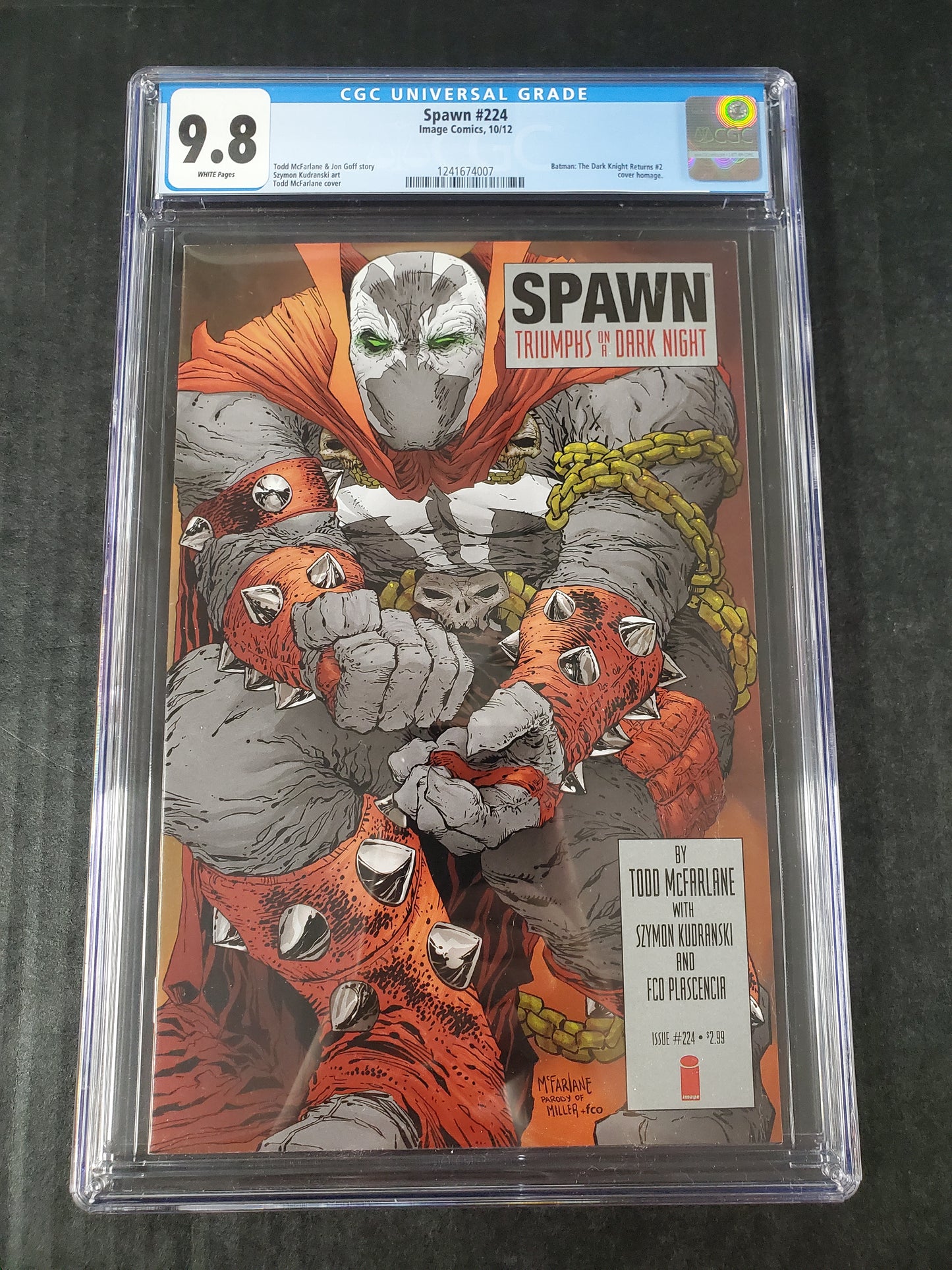 Spawn #224 (2012) CGC 9.8