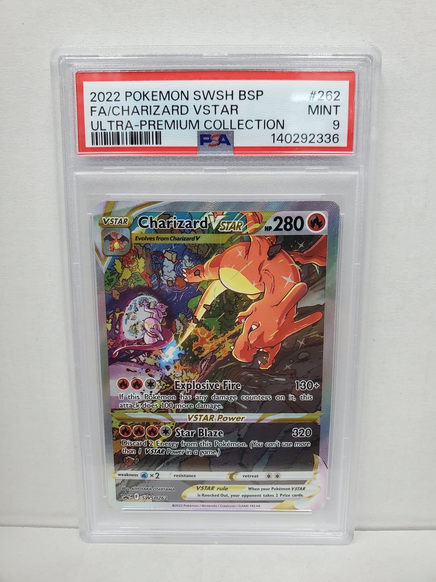 Pokemon Charizard VSTAR SWSH262 PSA 9