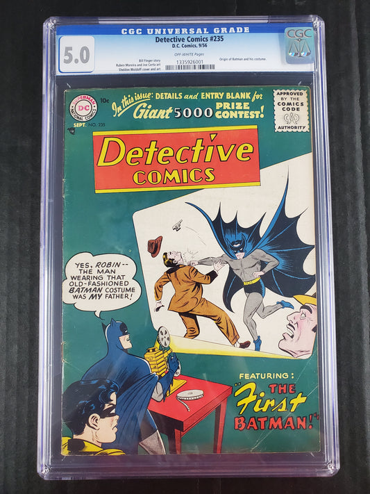 Detective Comics #235 (1956) CGC 5.0