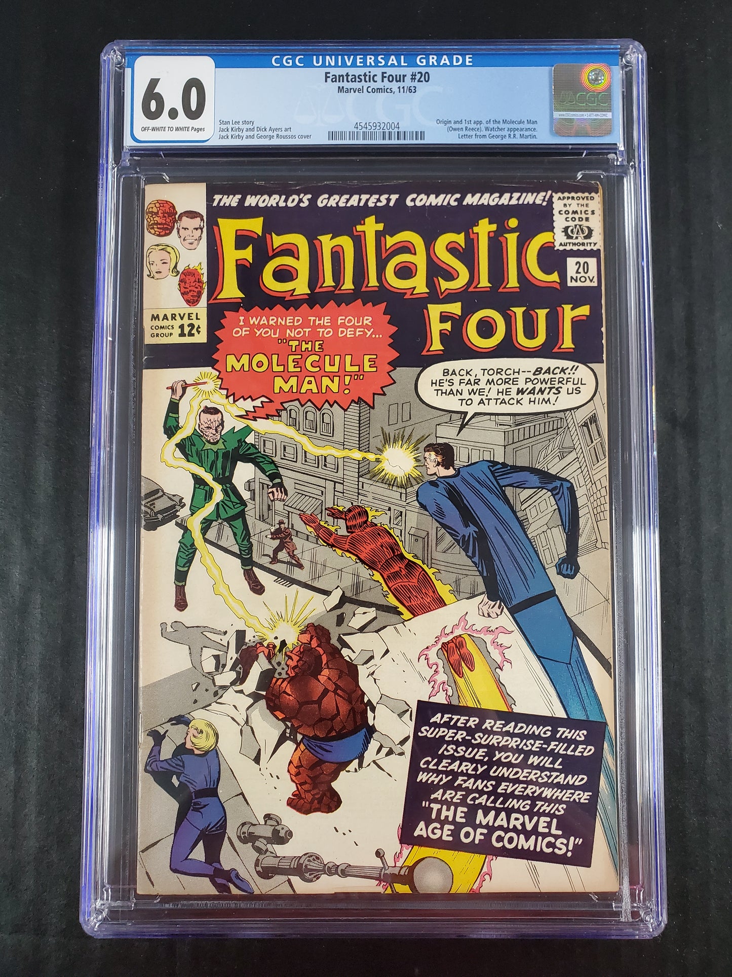 Fantastic Four #20 (1963) CGC 6.0