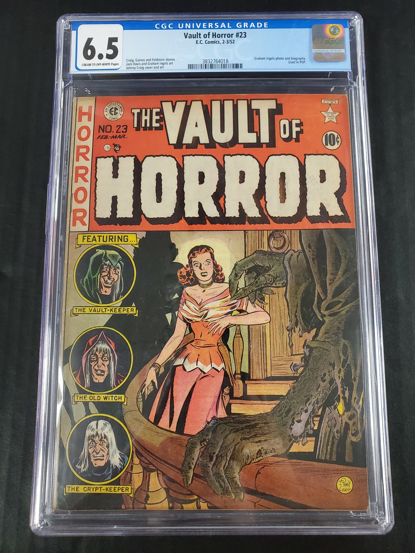 Vault of Horror #23 (1952) CGC 6.5