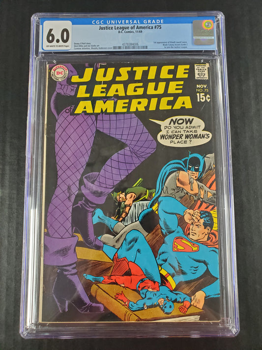 Justice League of America #75 (1969) CGC 6.0
