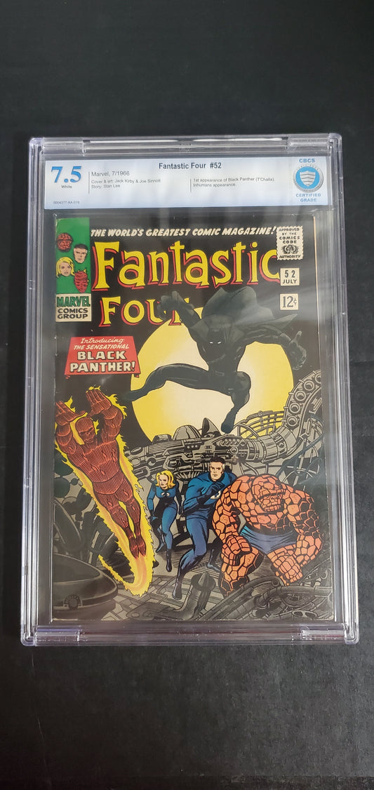 Fantastic Four #52 (1966) CBCS 7.5