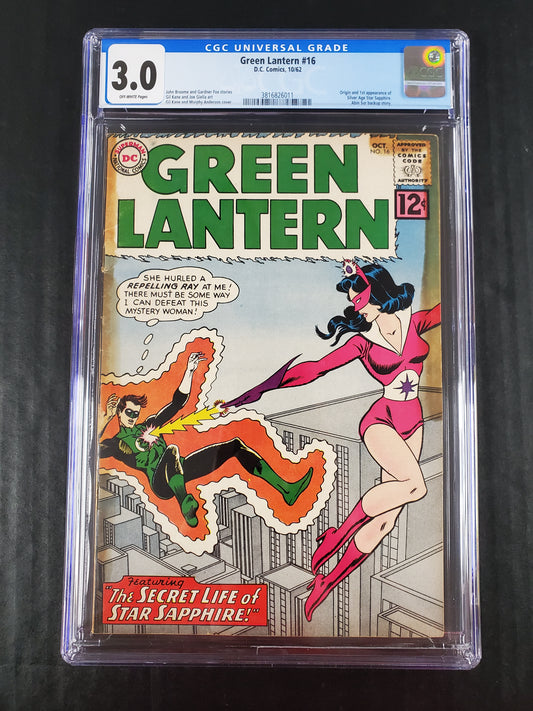 Green Lantern #16 (1962) CGC 3.0