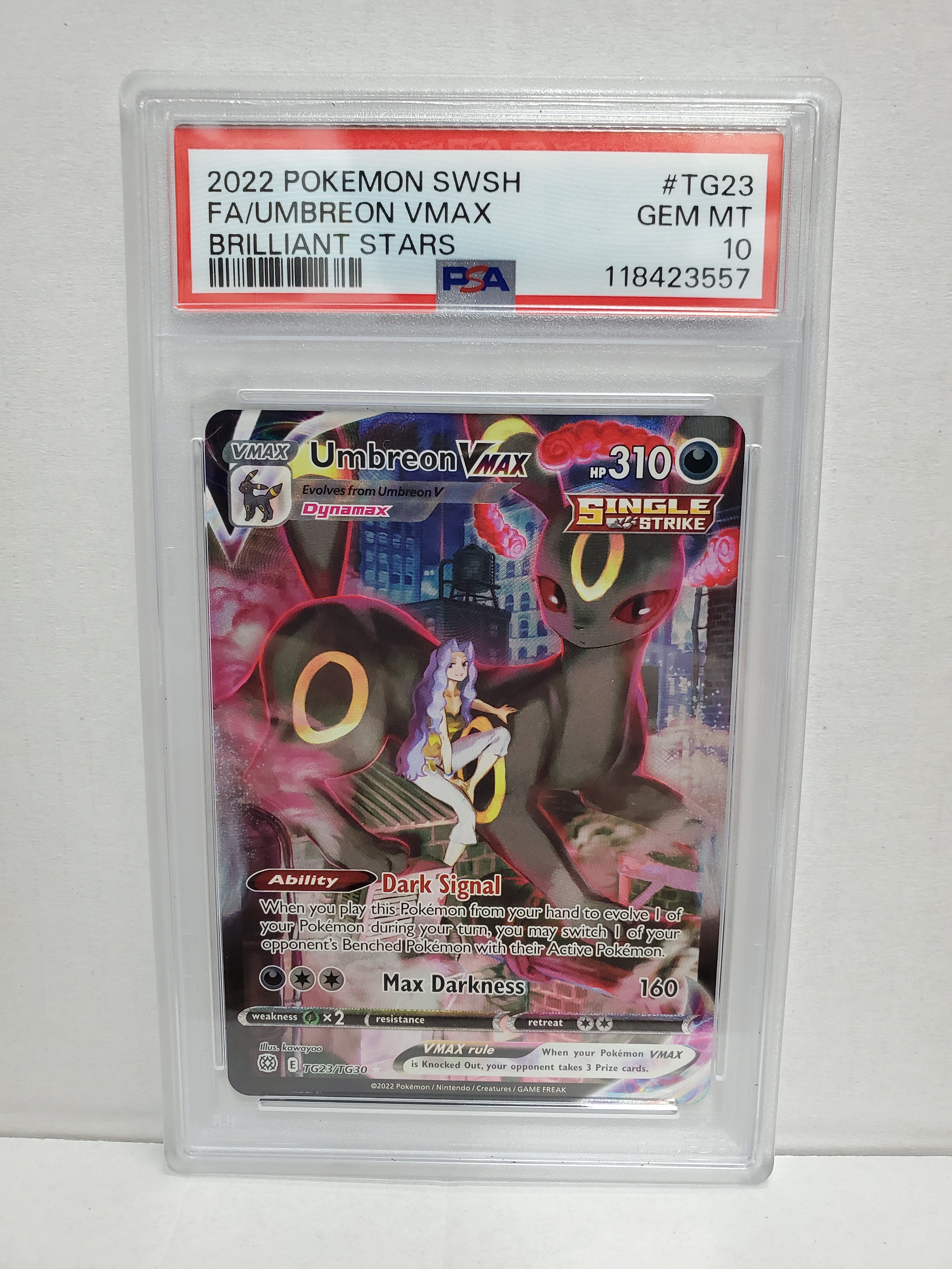 Pokemon Umbreon VMAX TG23/TG30 PSA 10 – Zapp! Comics
