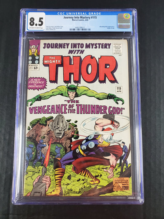 Journey Into Mystery #115 (1965) CGC 8.5