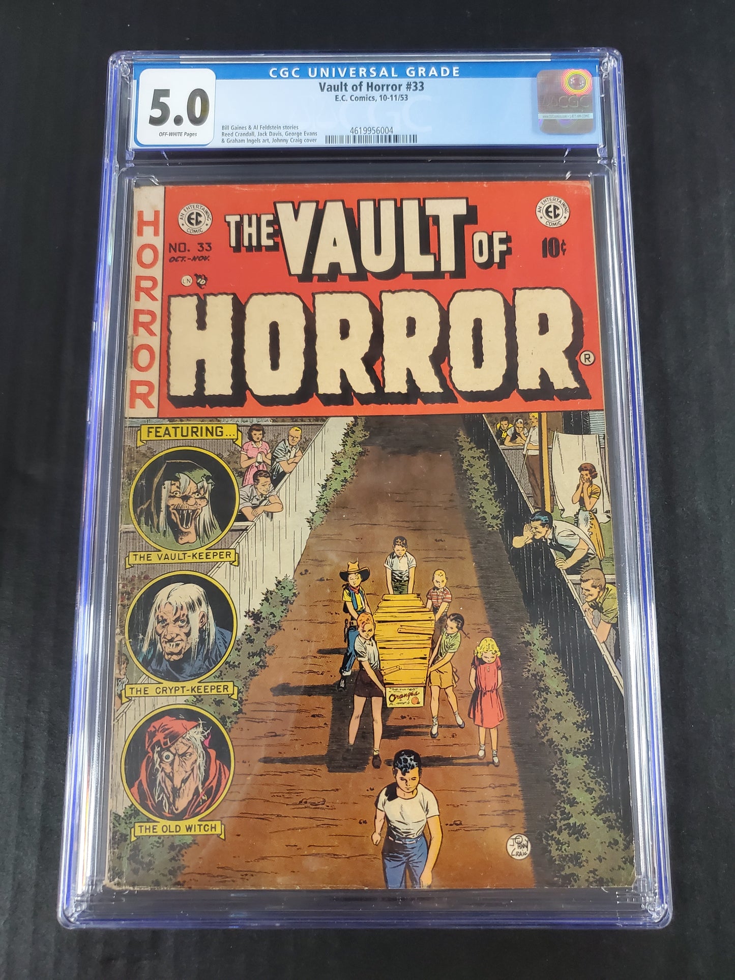 Vault of Horror #33 (1953) CGC 5.0