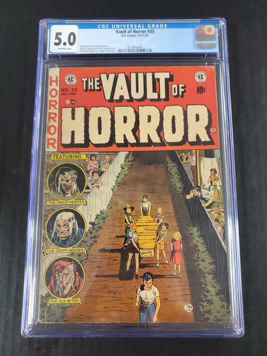 Vault of Horror #33 (1953) CGC 5.0