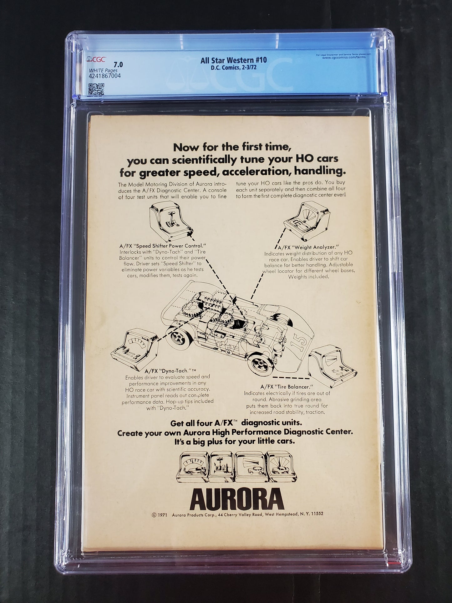 All-Star Western #10 (1972) CGC 7.0