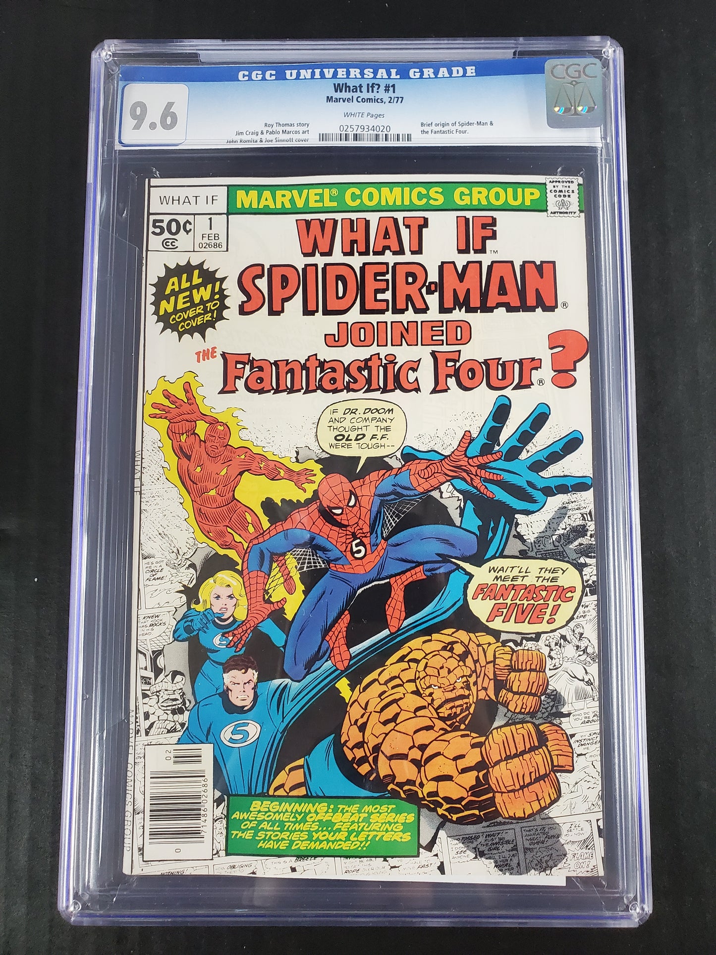 What If? #1 (1977) CGC 9.6