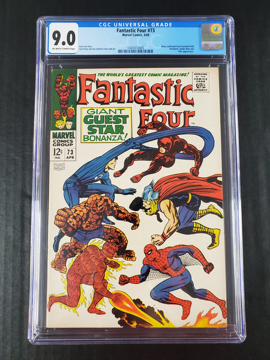 Fantastic Four #73 (1968) CGC 9.0