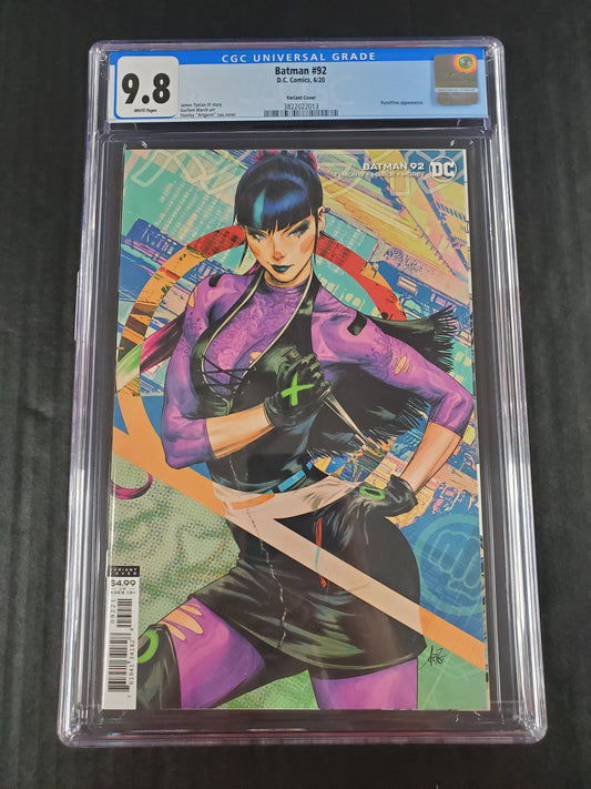 Batman #92 (2020) Artgerm Variant CGC 9.8