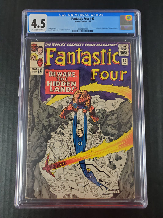 Fantastic Four #47 (1966) CGC 4.5