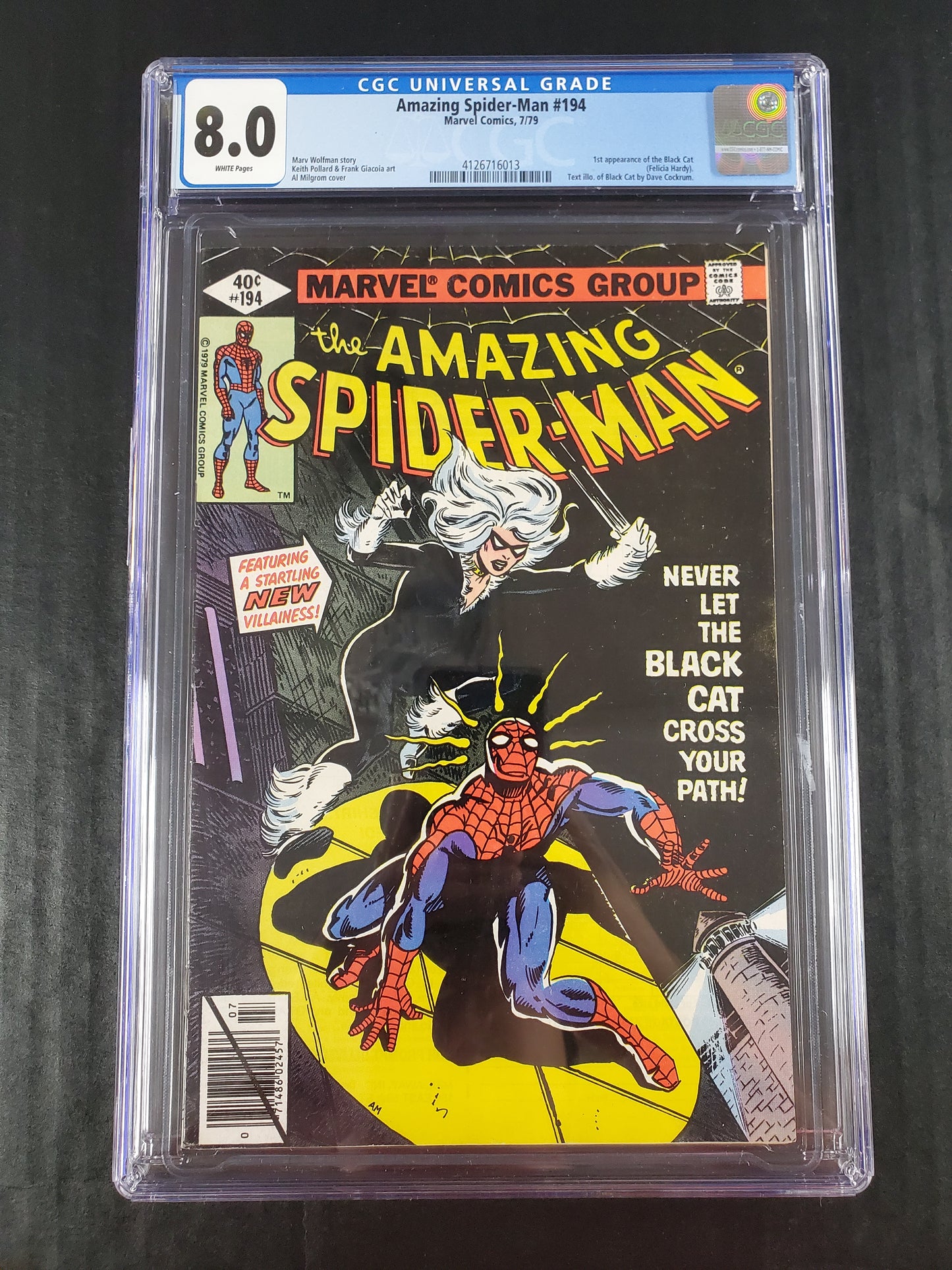 Amazing Spider-Man #194 (1979) CGC 8.0