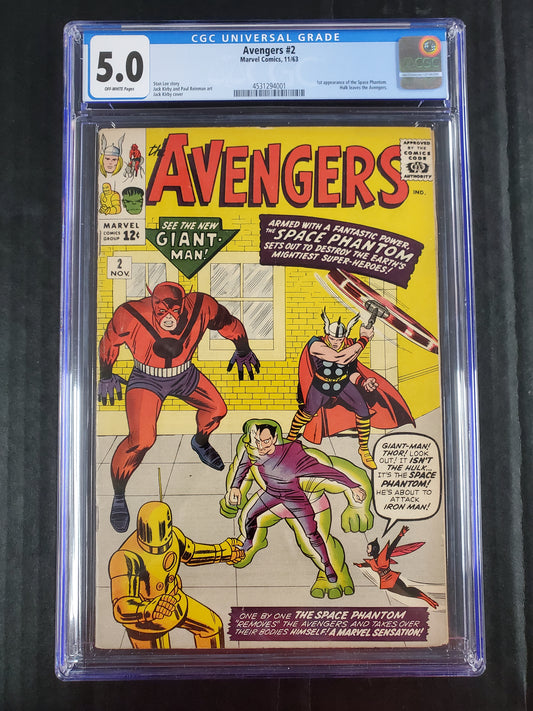 Avengers #2 (1963) CGC 5.0
