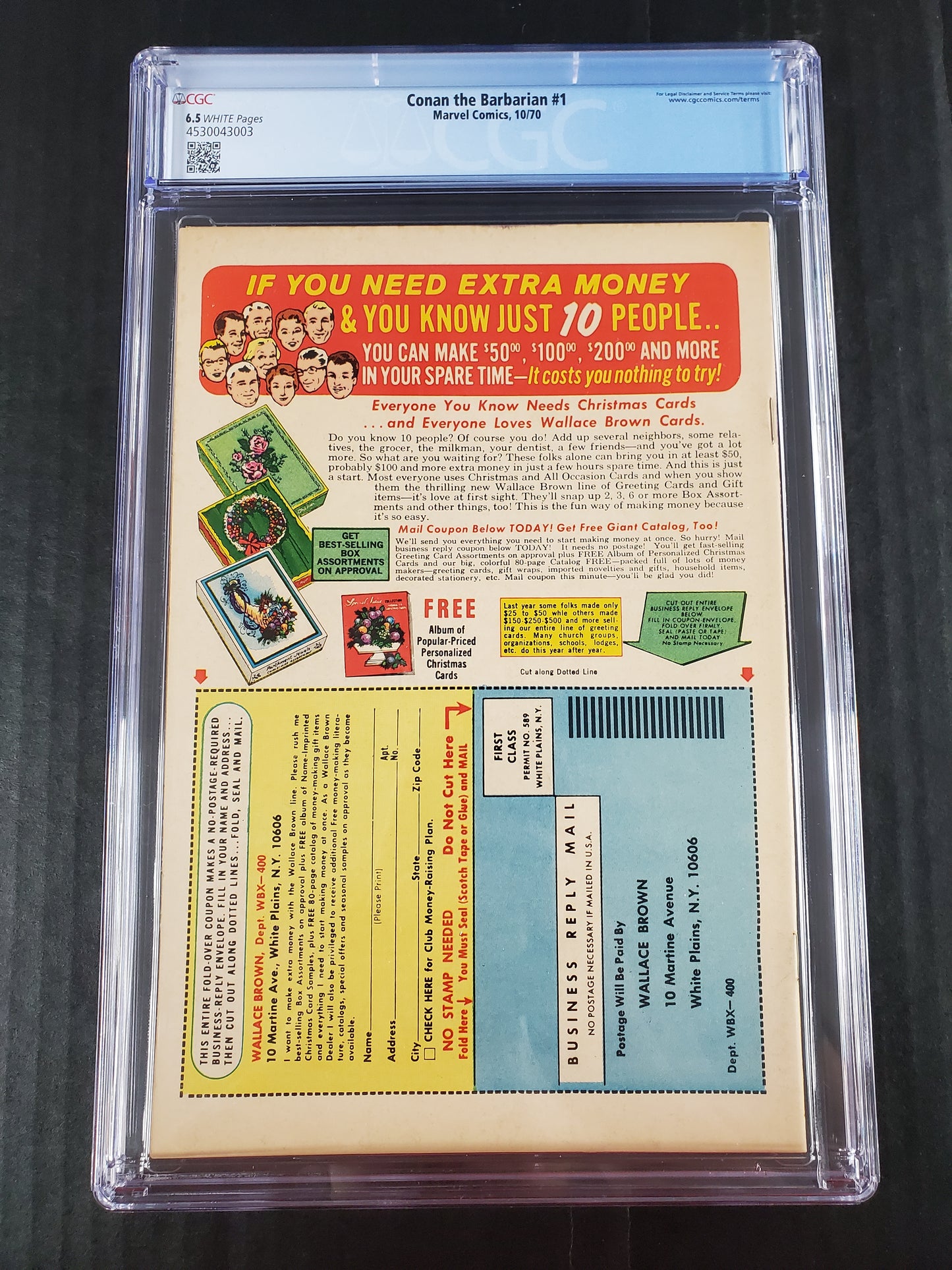 Conan the Barbarian #1 (1970) CGC 6.5