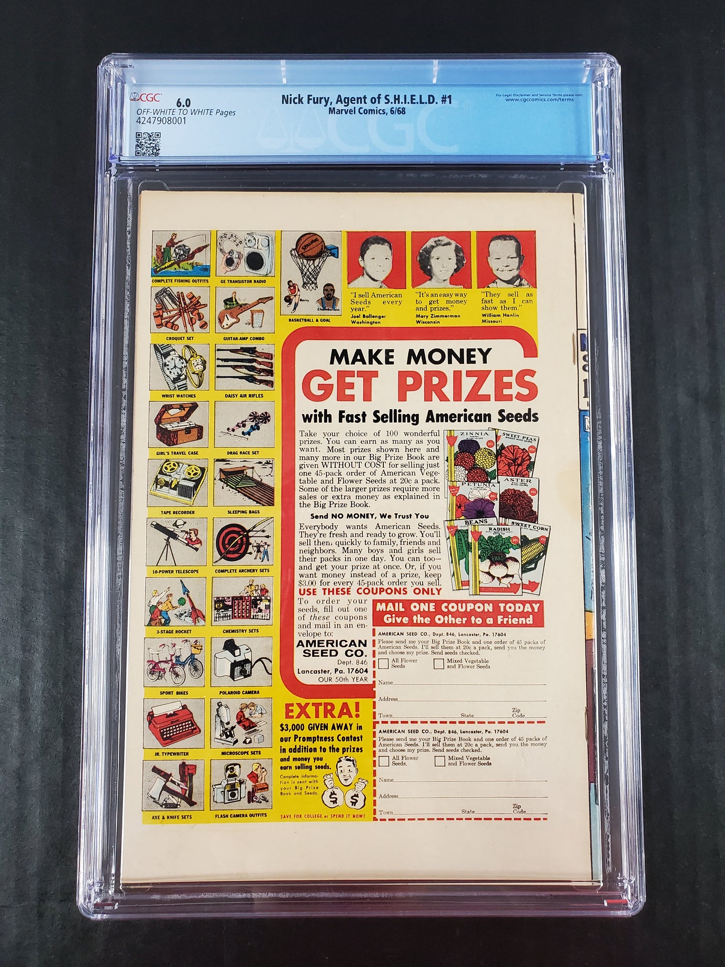 Nick Fury, Agent of S.H.I.E.L.D. #1 (1968) CGC 6.0