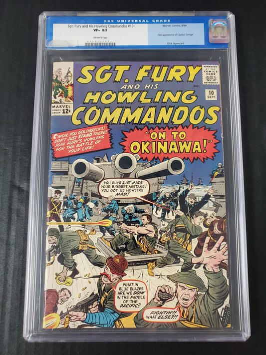 Sgt. Fury and His Howling Commandos #10 (1964) CGC 8.5
