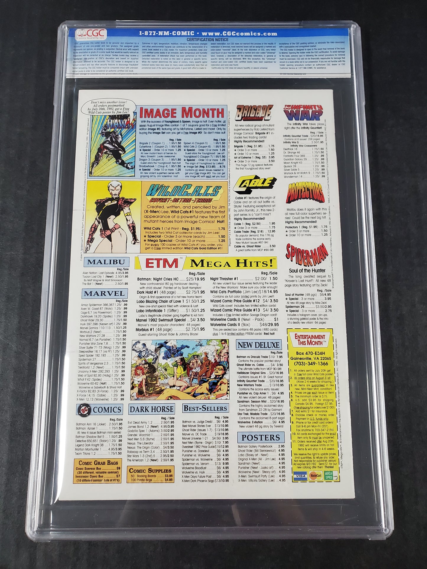 Spawn #2 (1992) CGC 9.6