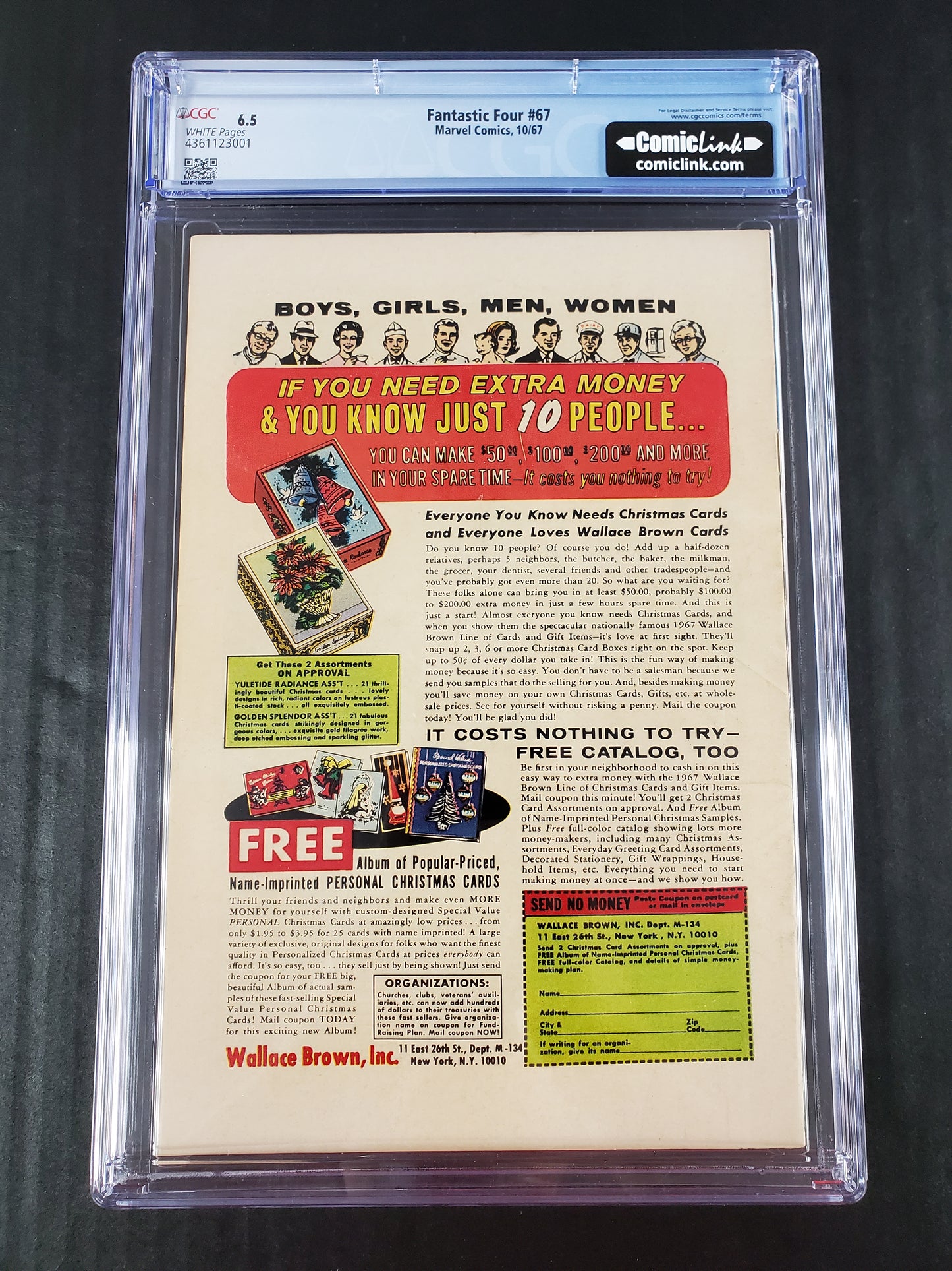 Fantastic Four #67 (1967) CGC 6.5