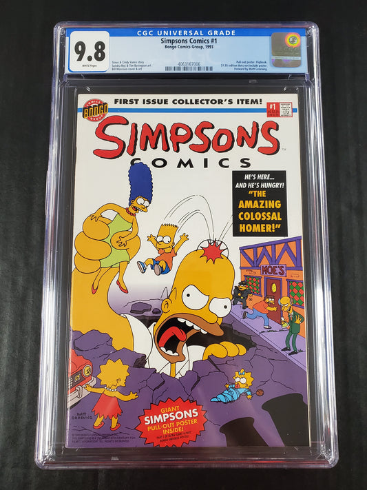 Simpsons Comics #1 (1993) CGC 9.8