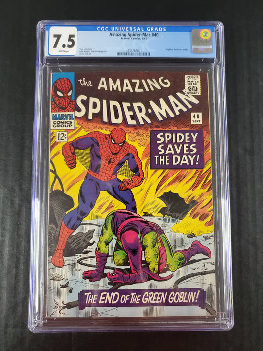 Amazing Spider-Man #40 (1966) CGC 7.5