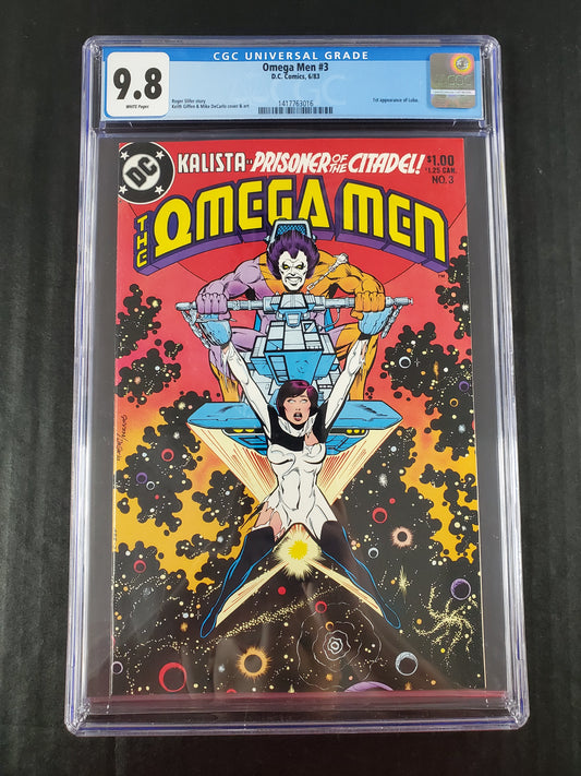 Omega Men #3 (1983) CGC 9.8