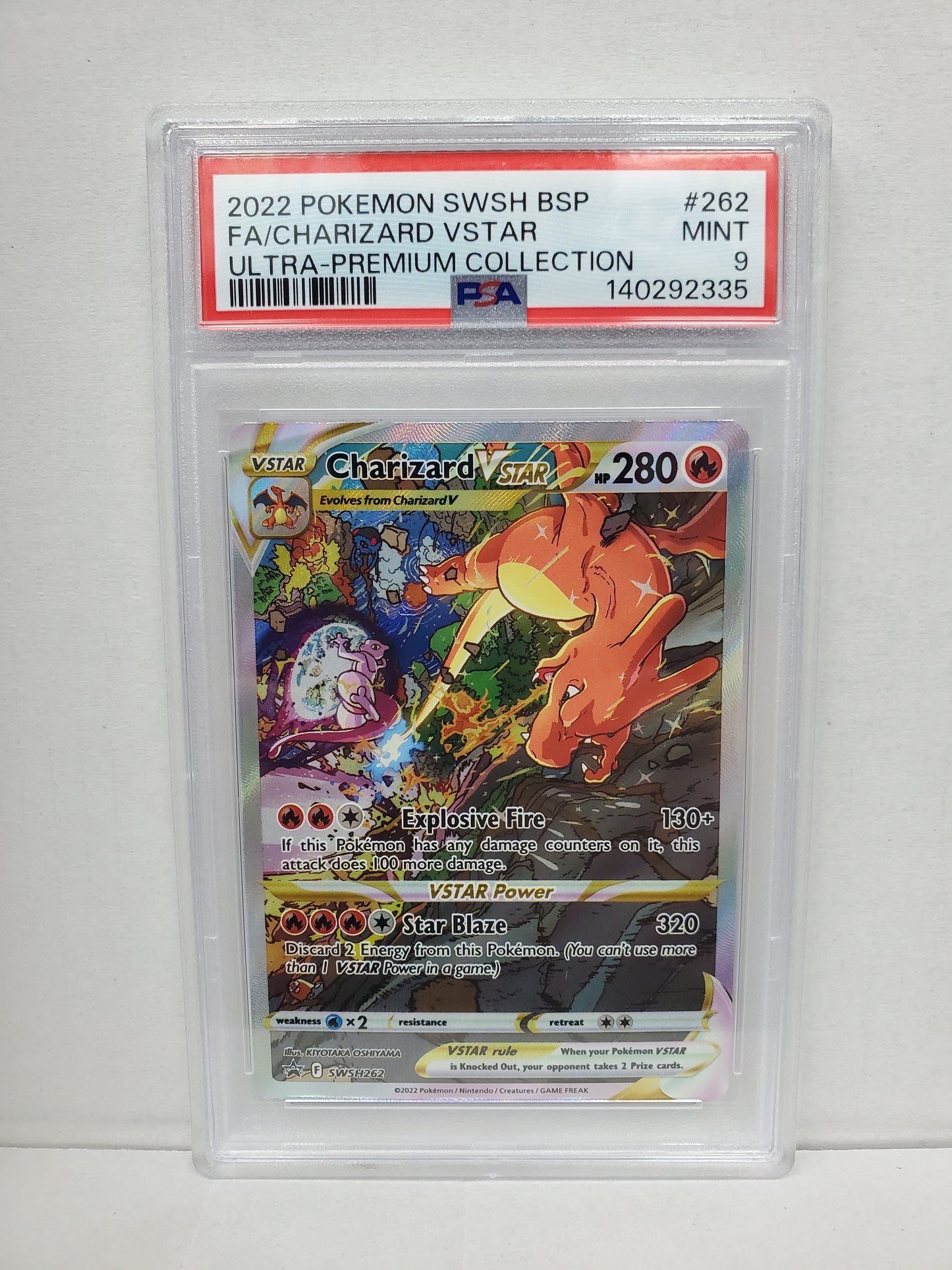 Pokemon Charizard VSTAR SWSH262 PSA 9