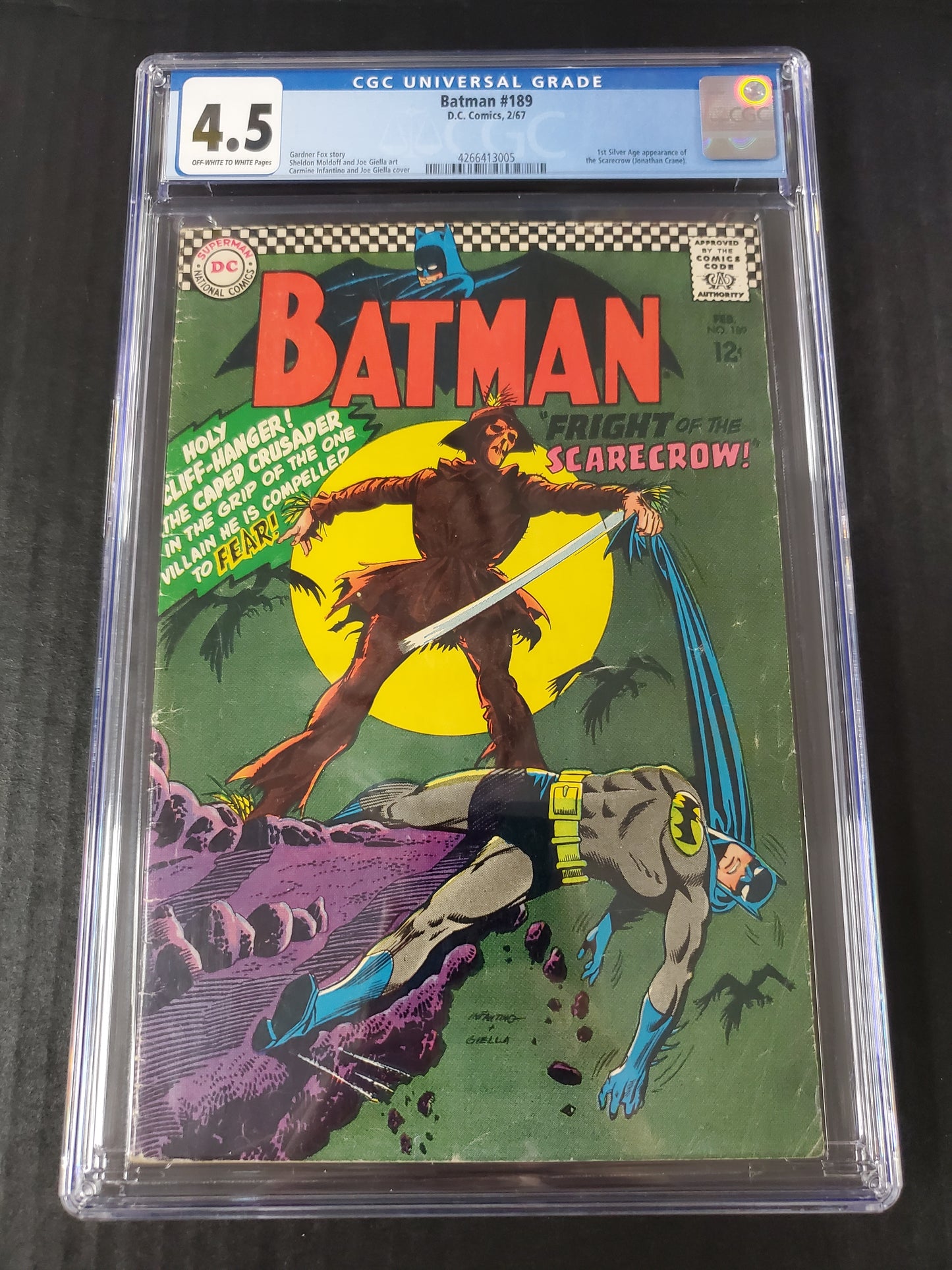 Batman #189 (1967) CGC 4.5