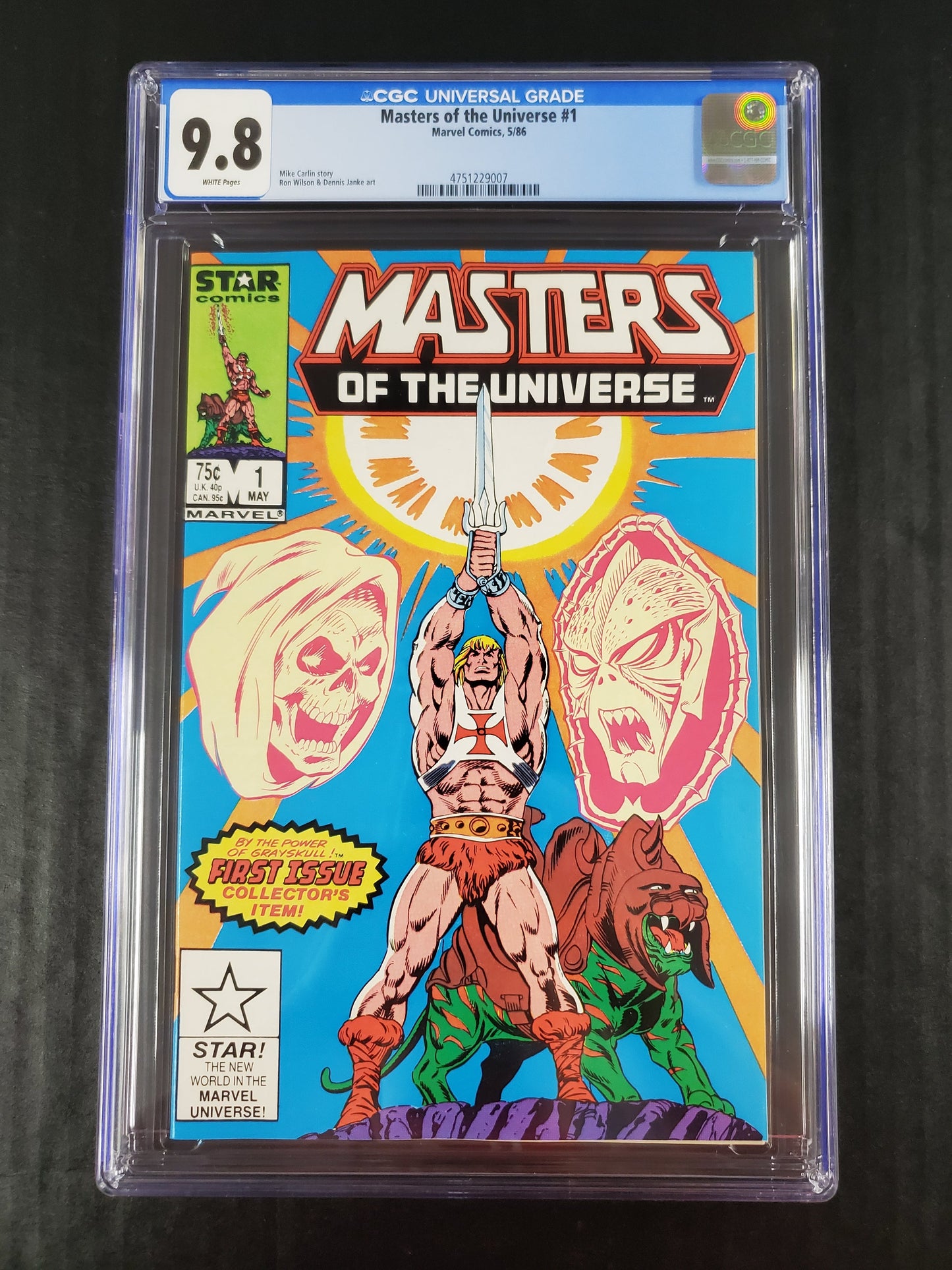 Masters of the Universe #1 (1986) CGC 9.8