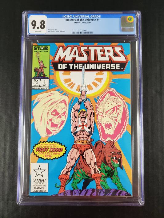 Masters of the Universe #1 (1986) CGC 9.8