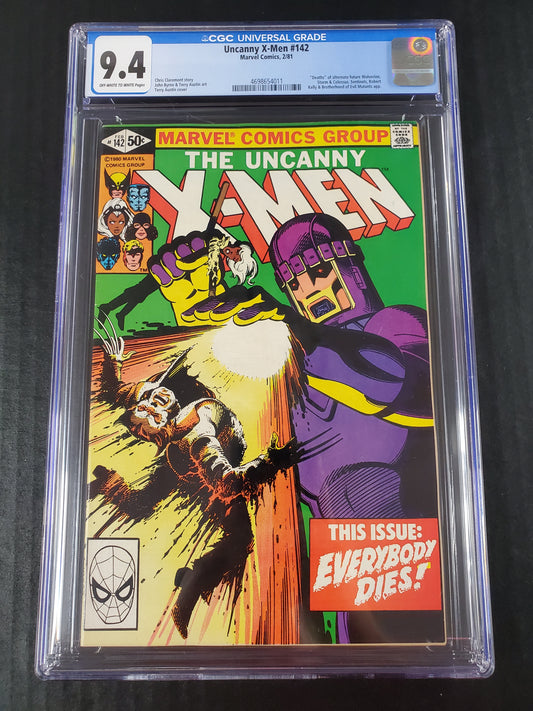 X-Men #142 (1981) CGC 9.4