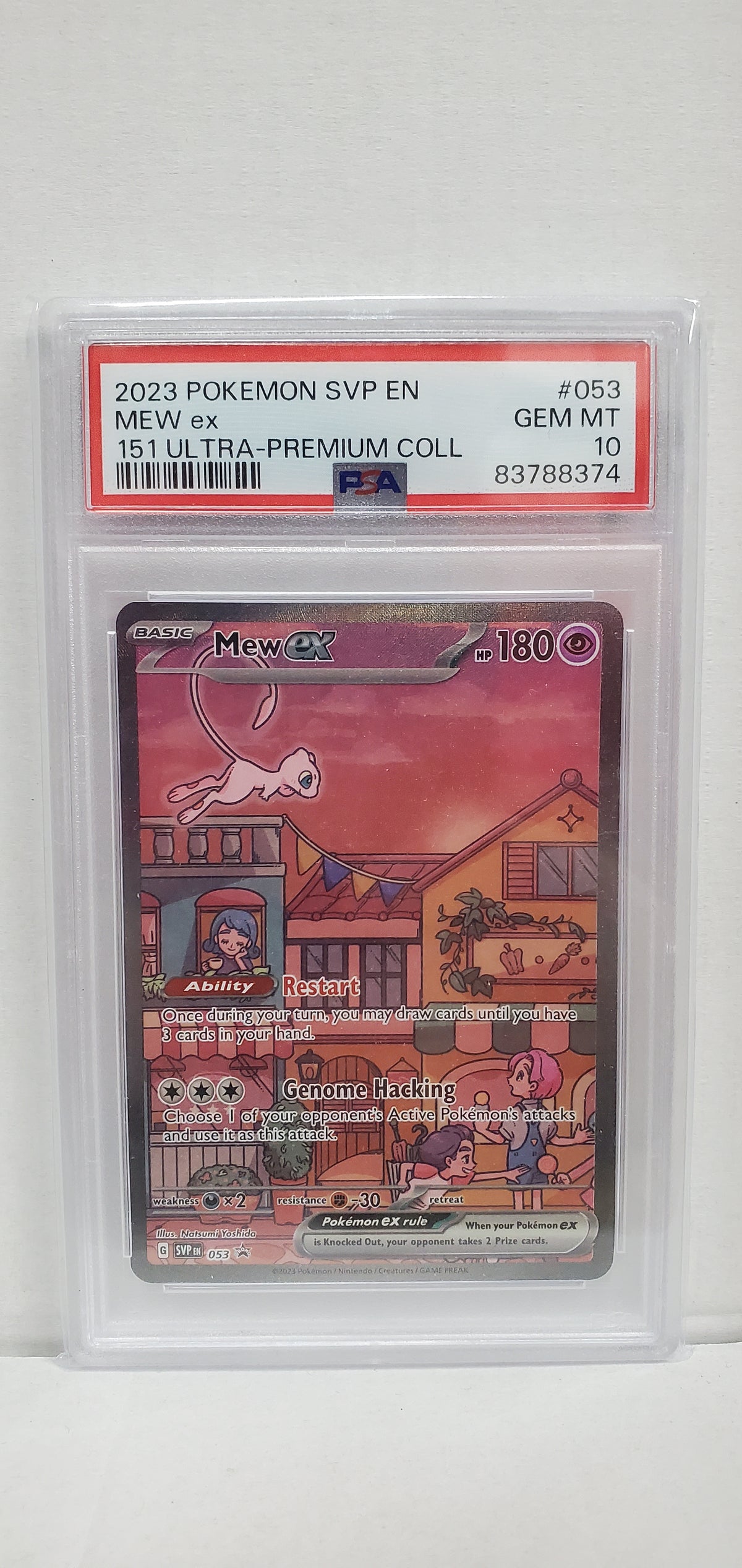 Pokemon Mew ex 053 PSA 10