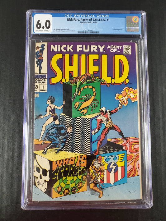 Nick Fury, Agent of S.H.I.E.L.D. #1 (1968) CGC 6.0