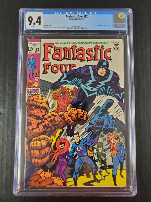 Fantastic Four #82 (1969) CGC 9.4