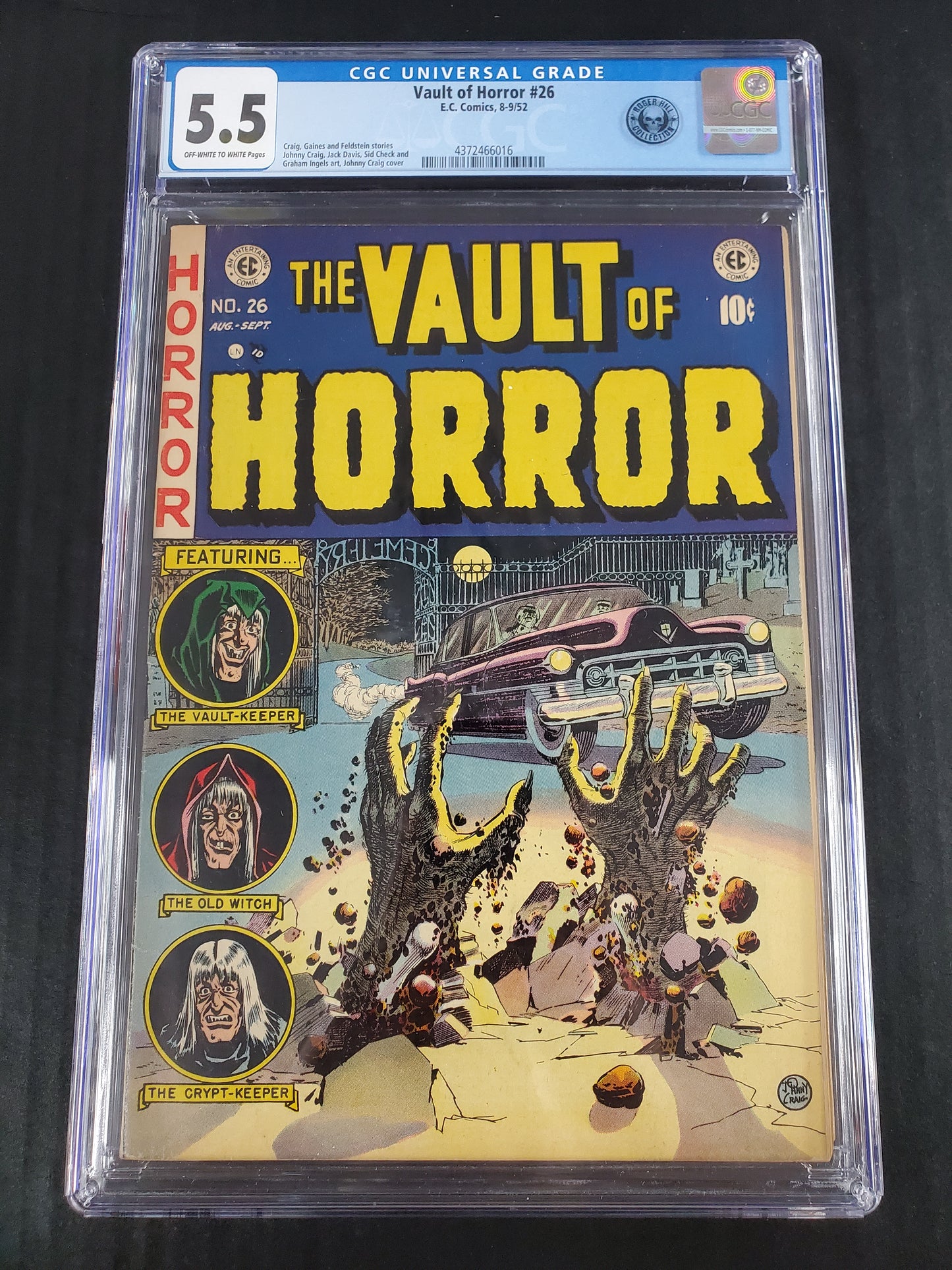 Vault of Horror #26 (1952) CGC 5.5