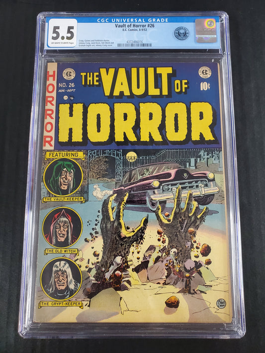 Vault of Horror #26 (1952) CGC 5.5