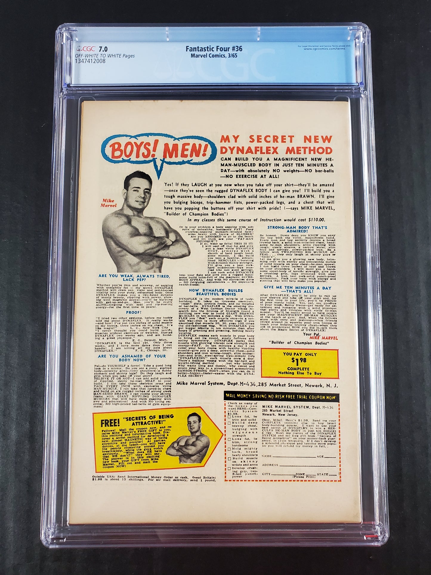 Fantastic Four #36 (1965) CGC 7.0