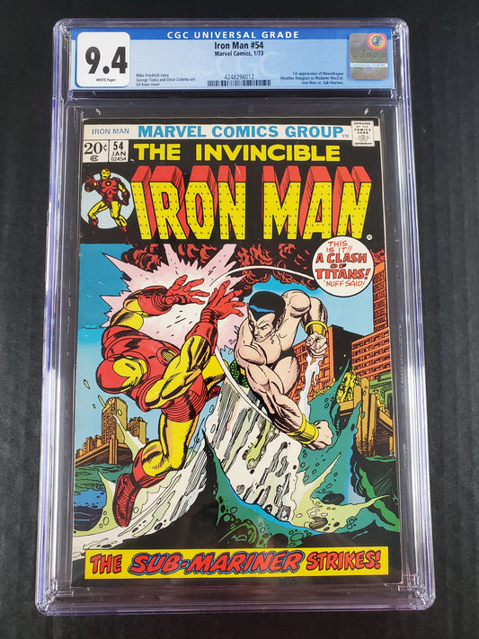 Iron Man #54 (1973) CGC 9.4