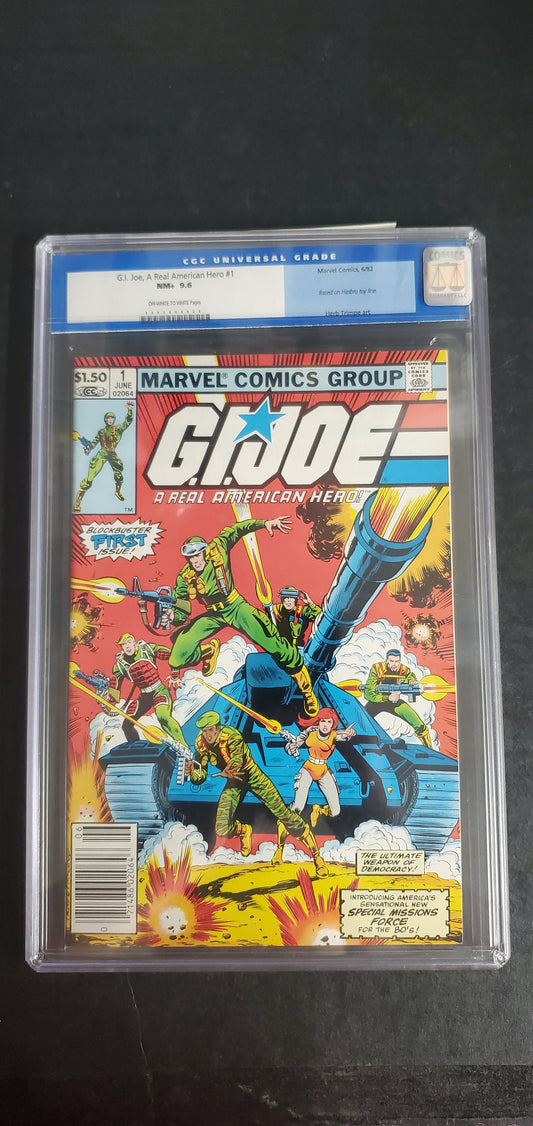 G.I. Joe, A Real American Hero #1 (1982) CGC 9.6