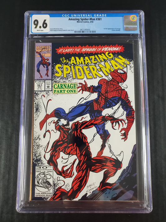 Amazing Spider-Man #361 (1992) CGC 9.6