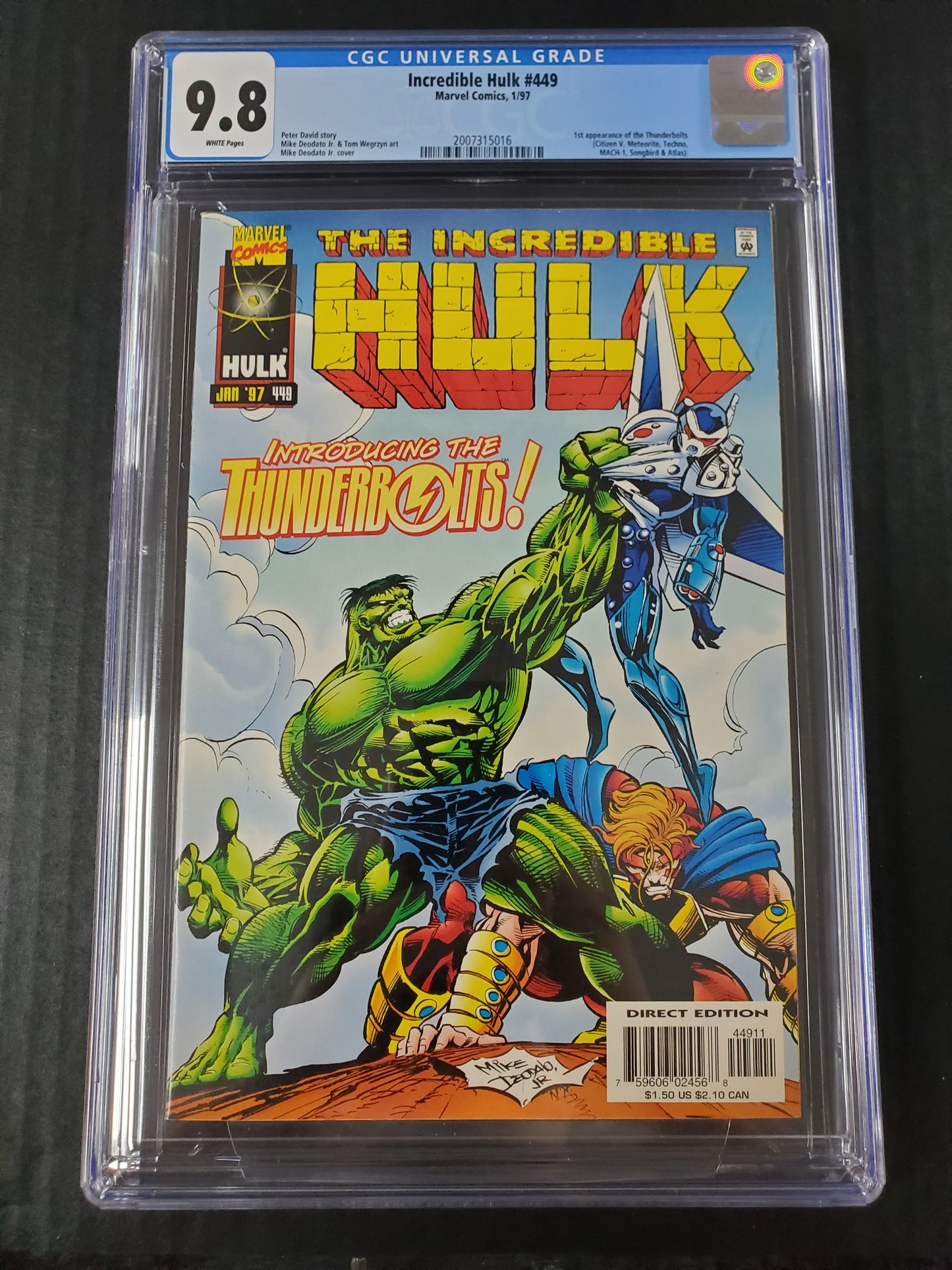 Incredible Hulk #449 (1997) CGC 9.8