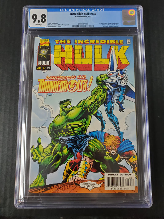 Incredible Hulk #449 (1997) CGC 9.8