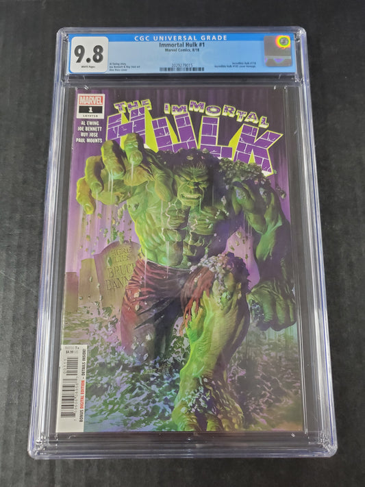 Immortal Hulk #1 (2018) CGC 9.8