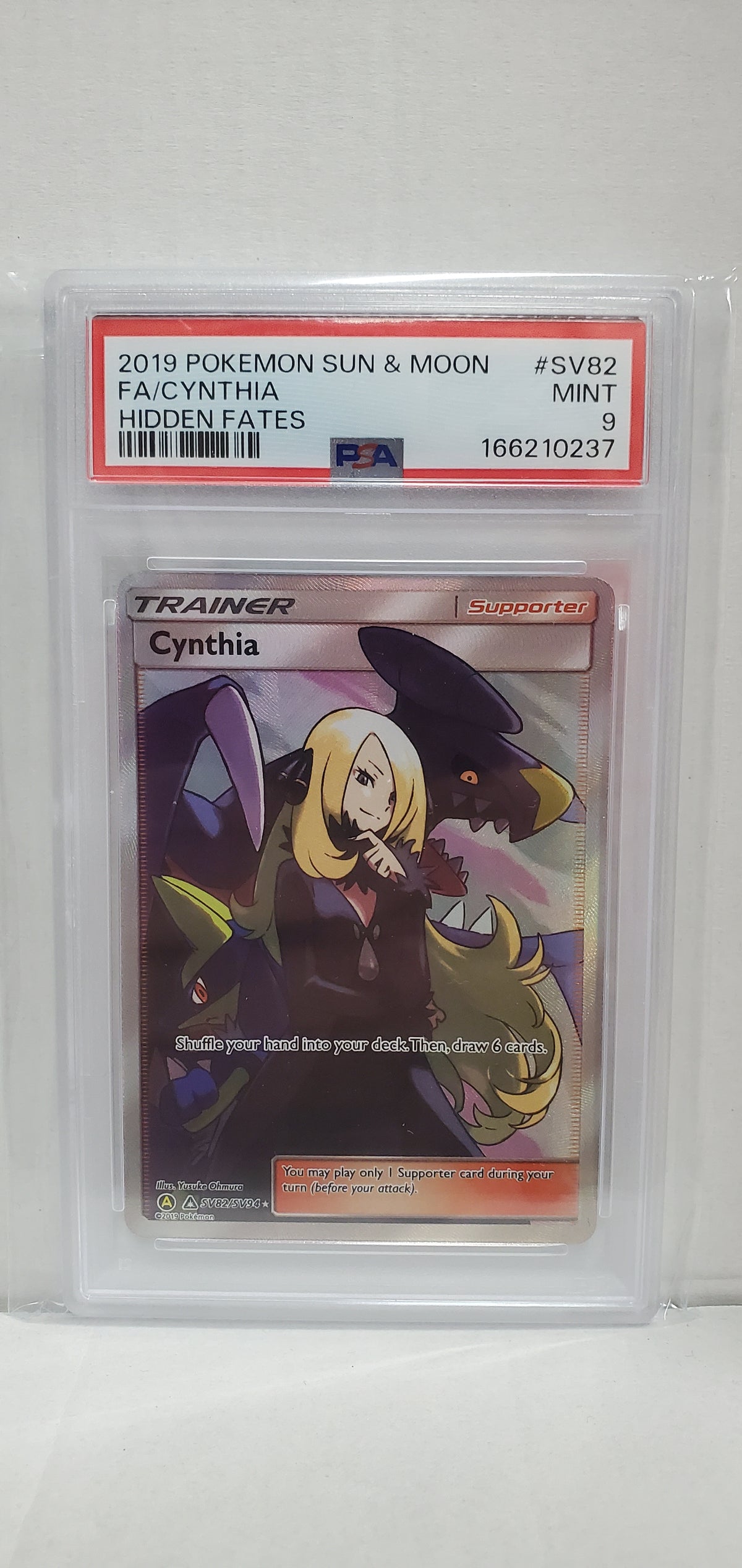 Pokemon Cynthia SV82/SV94 PSA 9
