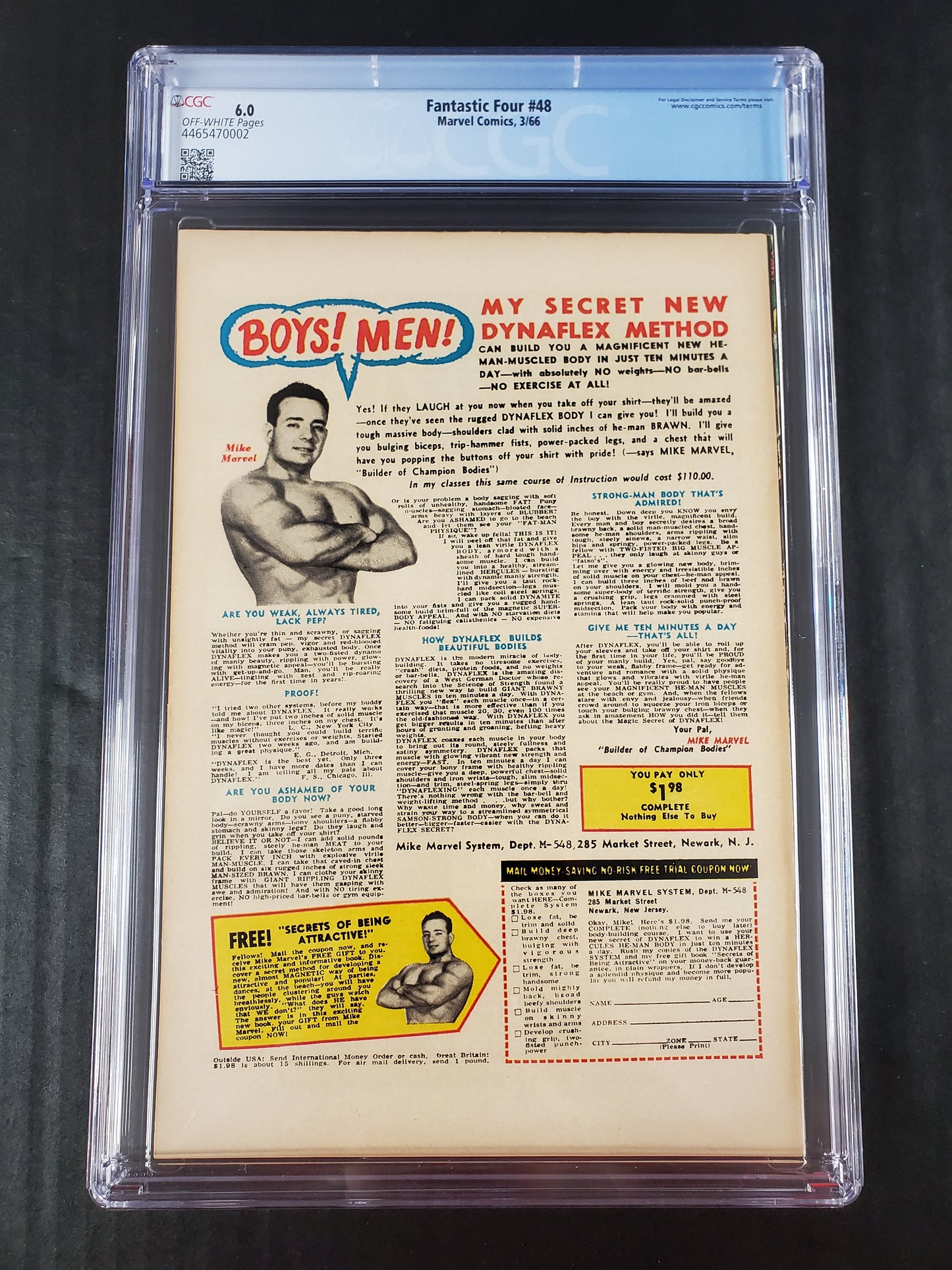 Fantastic Four #48 (1966) CGC 6.0