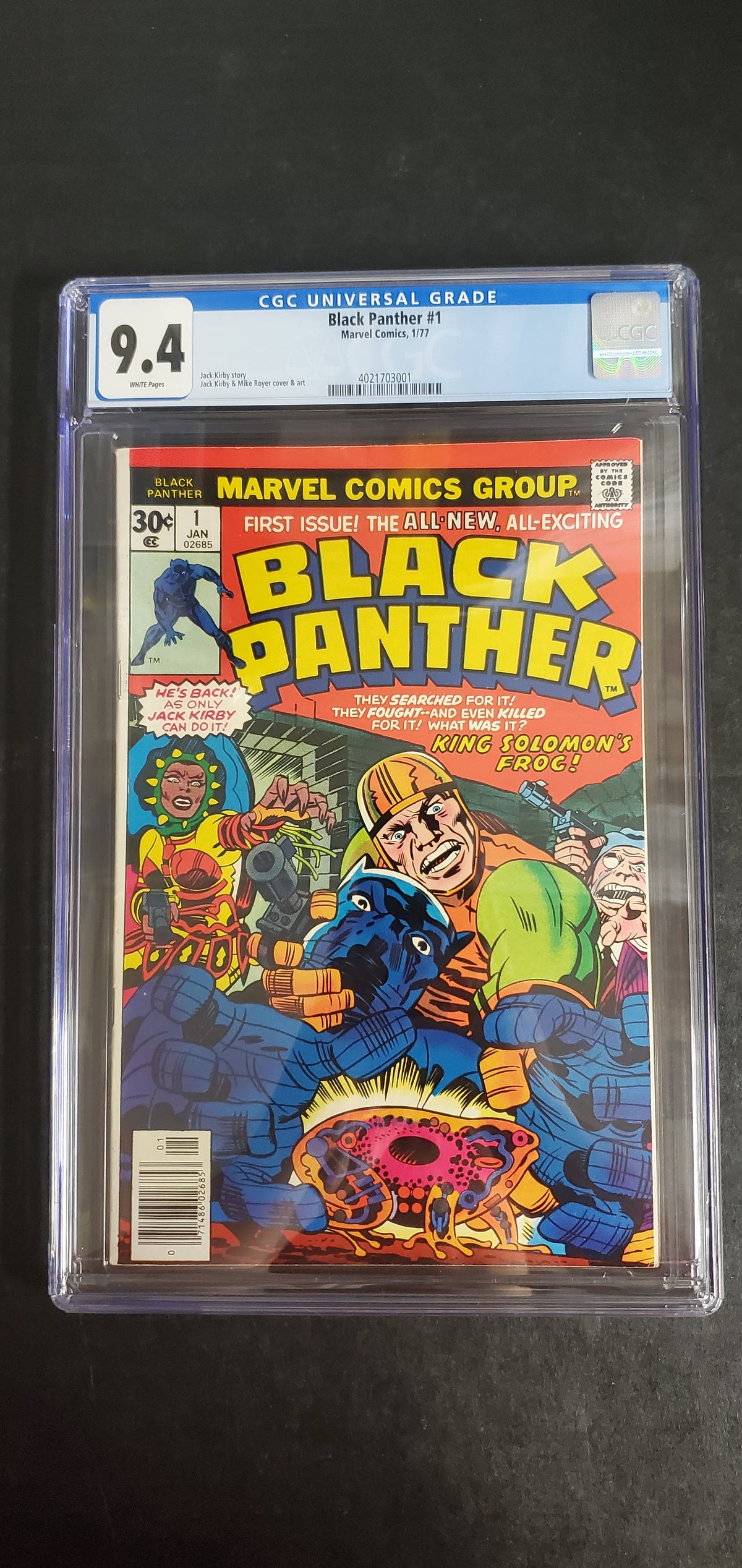 Black Panther #1 (1977) CGC 9.4