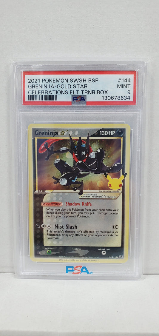 Pokemon Greninja SWSH144 PSA 9