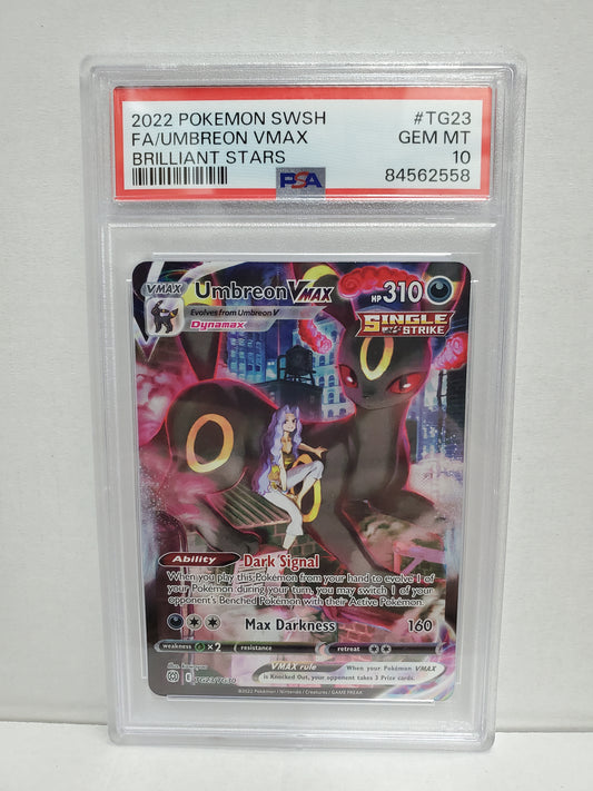 Pokemon Umbreon VMAX TG23/TG30 PSA 10
