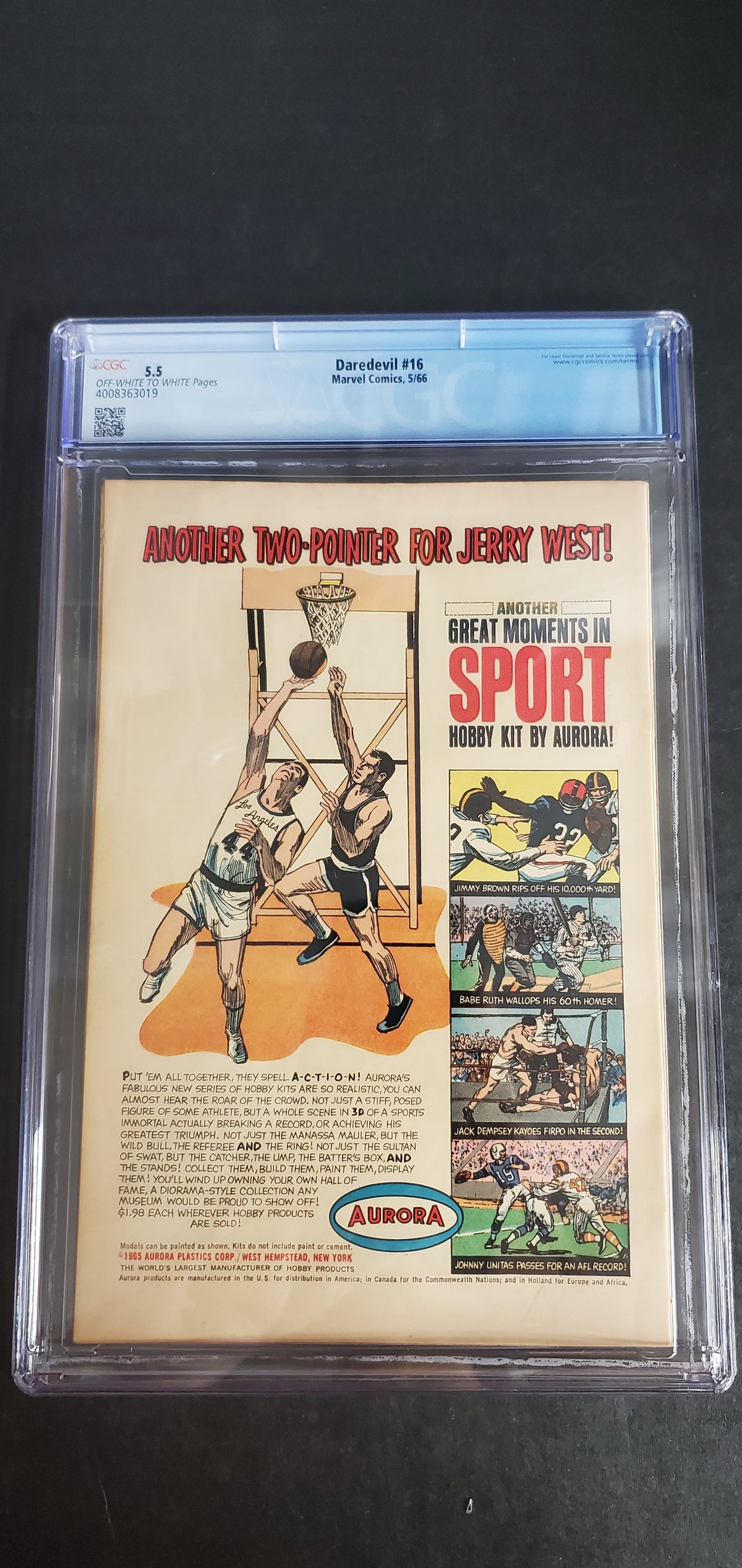Daredevil #16 (1966) CGC 5.5